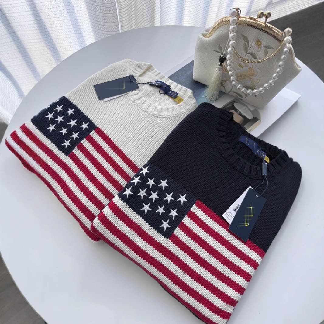 O1CN01OHJrow1sqEyqQyANV_2220058125817-0-cib.jpg Pure Cotton American Sweater For Women - Image 1