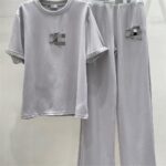 Short-Sleeved T-shirt And Trousers For Women