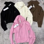 Basic Zip Hoodies For Women
